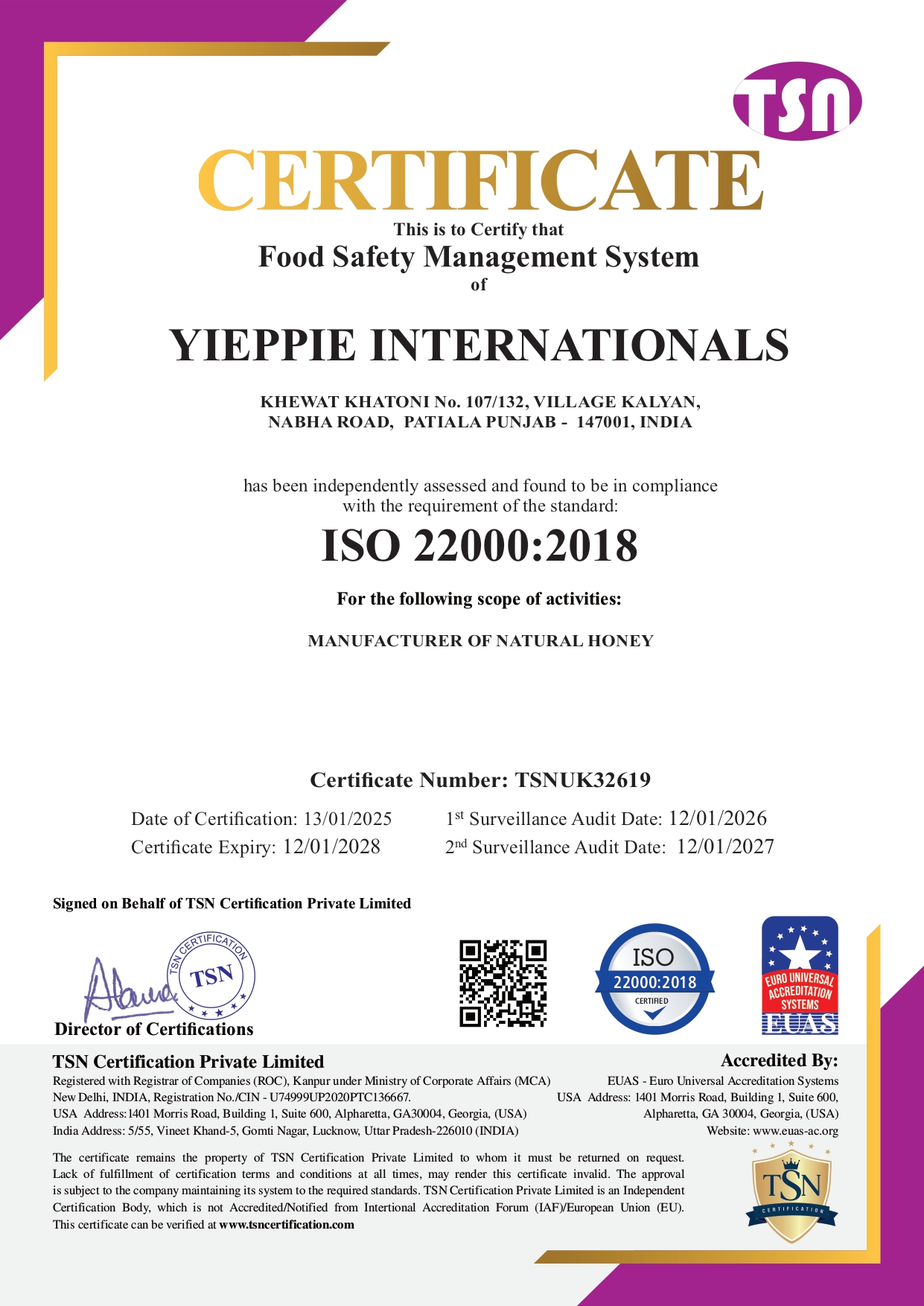 ISO 22000:2018
