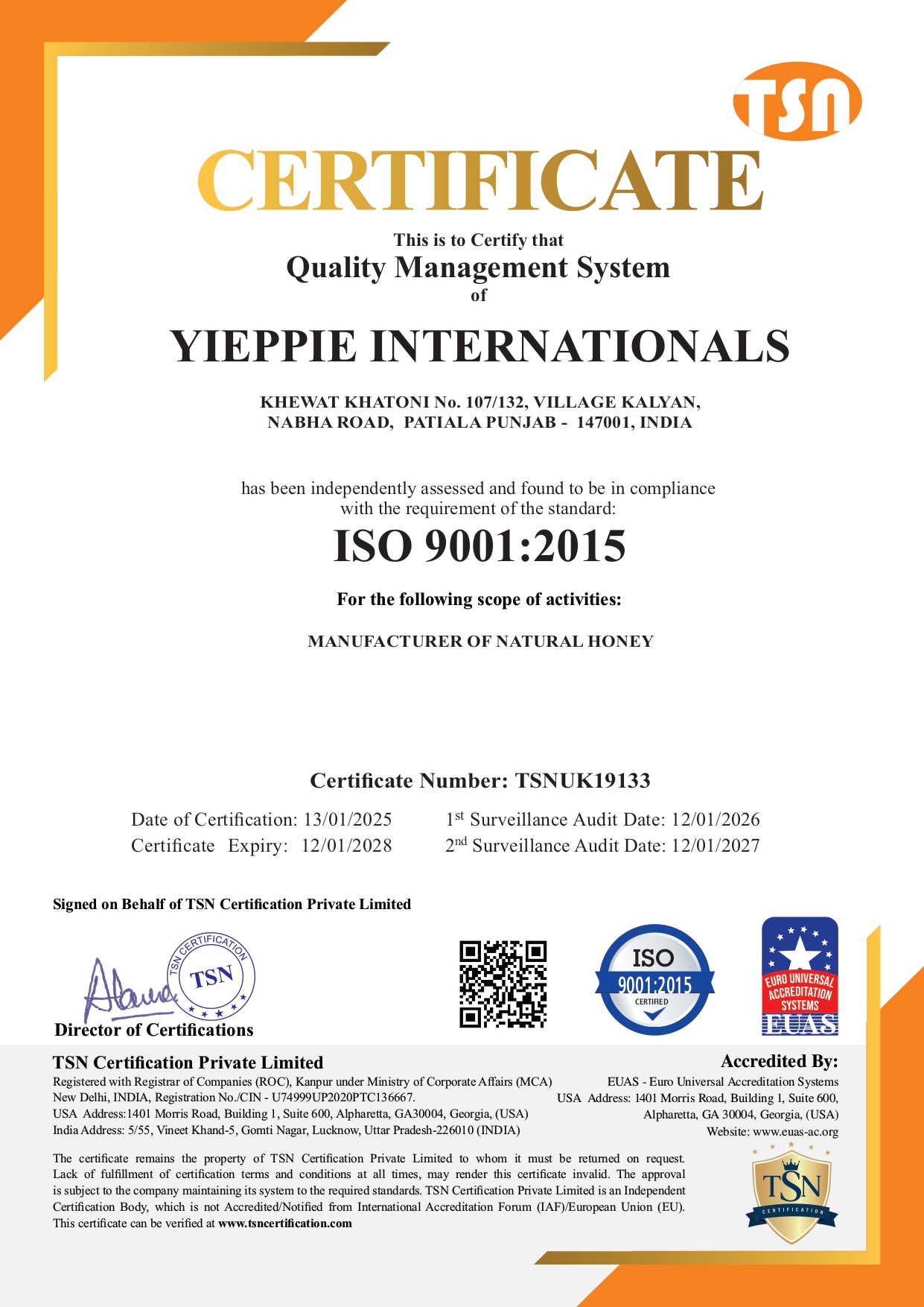 ISO 9001:2015
